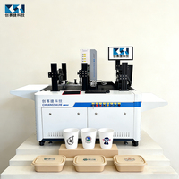 Mesin Cetak Digital Satu Lintasan untuk Cetak Warna pada Sisi Karton Telur, Tutup Plastik Kotak Makan Siang, Cangkir Teh Plastik, dan Gelas Plastik CSJ-G502C