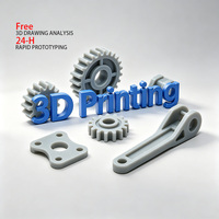 Service d'impression 3D sur demande FDM SLA en résine, multi-matériaux PLA ABS PETG, pièces prototypes, vente en gros, faible MOQ