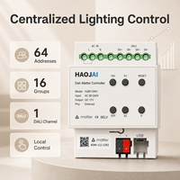Passerelle Matter Hub fiable Tuya Zigbee Thread filaire DALI pour la maison intelligente avec système d'automatisation d'éclairage intelligent