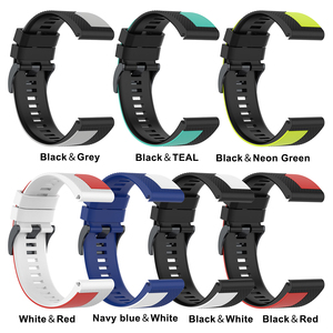 สายนาฬิกาซิลิโคน,สายนาฬิกาข้อมือ20มม. 22มม. 26มม. แบบใหม่ล่าสุดปี2023สำหรับ <span class=keywords><strong>Garmin</strong></span> Fenix 7X7S - Product Image 4