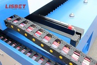 Machine de gravure et de découpe au laser CO2 industrielle Lisbet 1325, contrôleur Ruida, système CNC refroidi par air pour le bois, le papier, le MDF, le PMI