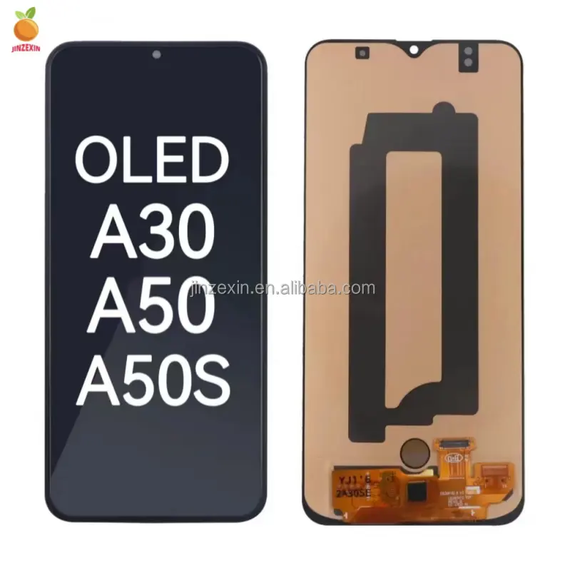 100% Tested Oled mobile phone lcd for samsung A50 A50s pantalla digitizer assembly touch screen display replacement