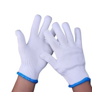 Gants de travail blancs cryptés résistants à l'usure pour les ouvriers du bâtiment, chauds et épaissis - Product Image 2