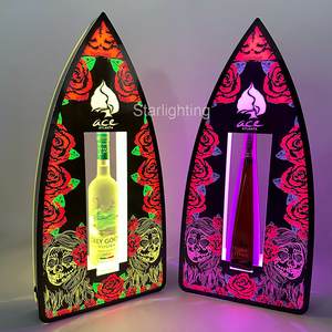 OEM ODM logotipo personalizado <span class=keywords><strong>Tequila</strong></span> <span class=keywords><strong>1942</strong></span> LED botella presentador VIP glorificador pantalla para club nocturno Lounge Bar - Product Image 2