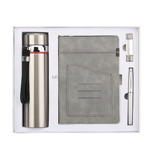 Artilugios de regalo de marca 2023, conjunto combinado de regalo 4 en 1, taza con aislamiento al vacío, bolígrafo usb, conjunto de regalo - Product Image 2