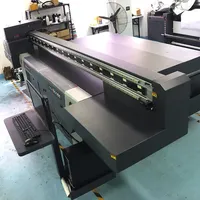 Impresora UV de Cama Plana en Oferta, Cabezal de Impresión Ricoh 2513, Tinta UV con Suministro Automático, 2400 DPI, para Metal, Cuero, Vidrio y Materiales Rígidos