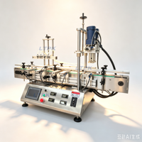 LT-DFC4 Tafelmodel Geïntegreerde Vul- en Afvulmachine Magnetische Compacte Structuur Ruimtebesparend Voedsel Catering Verpakkingsproductie
