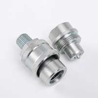 Nouveau raccord rapide à vis haute pression 1/4 NPT, coupleur hydraulique à joint sphérique, vérin