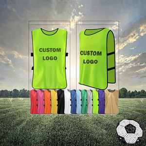 Chalecos Deportivos Personalizados para Fútbol, Unisex, de Secado Rápido, Transpirables, sin Mangas, para Entrenamiento de Equipos, con Logotipo Sublimado en la Parte Delantera - Product Image 3