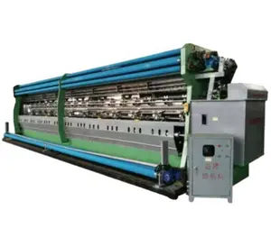 La Chine a fait PP/PE/PET couverture de sécurité de pêche en plastique sol chaîne filet à tricoter faisant la Machine ombre filet ligne de Production équipement usine