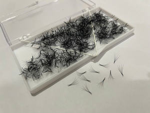 ขนตาปลอมสำหรับต่อขนตางอนใหม่ล่าสุด2025ขนตาปลอมที่ทำด้วยความรวดเร็วแบบแฮนด์เมดมีประกาย DD แบบ5D 4D สไตล์ธรรมชาติ - Product Image 3