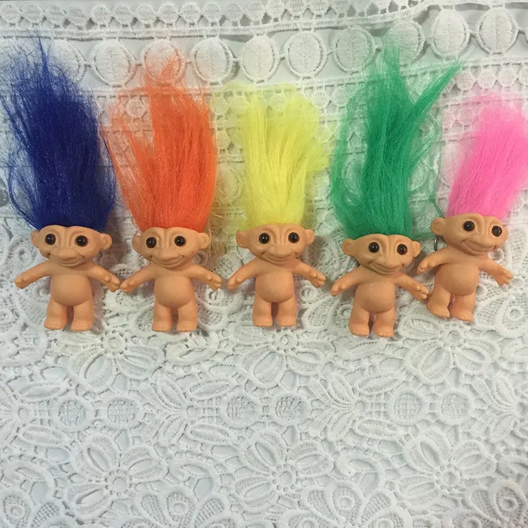 Boneca carrinho de cabelo longo, figuras de brinquedo, brinquedos indianos