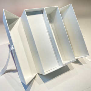 Double-opening door scarf box high-end packaging box custom packaging of clothes and hats