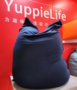 Minimalist Modern Home Hotel Lightweight Single <strong>Blue</strong> <strong>Sofa</strong> <strong>Bed</strong> Bean Bag Cotton Spandex Black Friday Christmas - Product Image 6