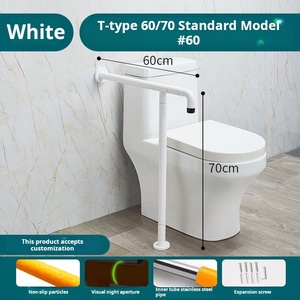 Main courante en nylon OEM/ODM pour personnes âgées handicapées hôpital <span class=keywords><strong>douche</strong></span> poignée de <span class=keywords><strong>maintien</strong></span> antibactérien toilettes publiques <span class=keywords><strong>barre</strong></span> d'appui pour salle de bain - Product Image 3