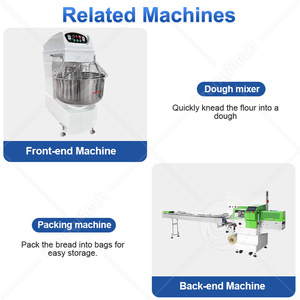 Orme hoàn thành đầy đủ thiết lập tự động vòng <span class=keywords><strong>Burger</strong></span> bánh mì làm cho máy nhồi bánh mì làm cho dòng bánh - Product Image 5