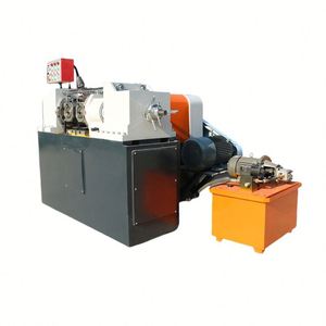 เครื่องรีดเกลียวไฮดรอลิกอัตโนมัติ ได้รับการรับรองมาตรฐาน CE สำหรับงานก่อสร้าง รุ่นใหม่ 380V ความเร็ว 130 ชิ้น/นาที ใช้งานง่าย 1 - Product Image 1