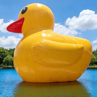 WINSUN Canard Gonflable Géant Décoration Flottante Couleur Personnalisée PVC Écologique pour Parcs Aquatiques Festivals Extérieurs