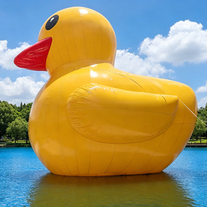 WINSUN Pato Amarillo Inflable Gigante, Decoración Flotante para Parques Acuáticos, Festivales y Eventos al Aire Libre - Product Image 1
