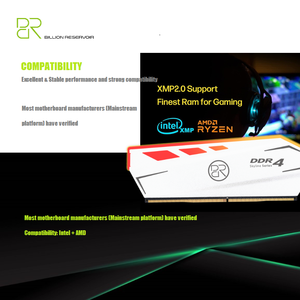 แรม RGB DDR4 8GB 16GB 32GB 2666 3200Mhz สำหรับเกมมิ่งพีซี RGB RAM - Product Image 3