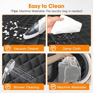 Funda Protectora para Asiento Trasero de Coche para Perros, Impermeable, Antideslizante, para Camiones y SUV - Product Image 5
