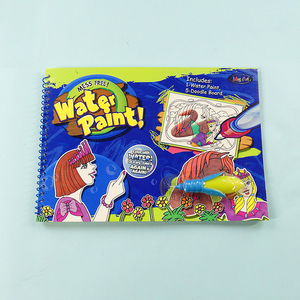 Libro de dibujo de agua mágico para colorear, juguete educativo para edades tempranas, personalizado, OEM - Product Image 2