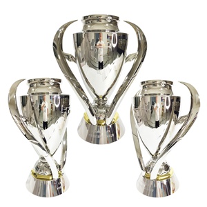 Trofeos y Medallas de Fútbol Extra Grandes de 75 cm, Trofeo de Aleación de Aluminio Personalizado para Torneos Deportivos, Copa de Metal - Product Image 1
