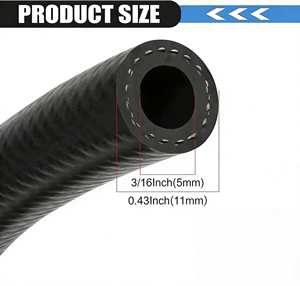 <span class=keywords><strong>สาย</strong></span>ยางน้ำมันเชื้อเพลิงขนาด 3/16 นิ้ว (5 มม.) ความยาว 10 ฟุต ทำจากยาง NBR แบบ Push Lock ทนแรงดันสูง 300PSI สำหรับระบบเชื้อเพลิงยานยนต์และเครื่องยนต์ - Product Image 2