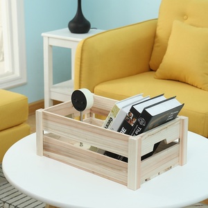 Bán buôn giá rẻ cổ điển handmade mộc mạc trái cây bằng gỗ thùng để bán - Product Image 5