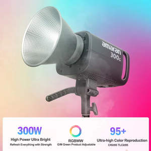 Luz de Video a Todo Color <span class=keywords><strong>Amaran</strong></span> 300c / <span class=keywords><strong>Amaran</strong></span> 150c 2500k-7500k RGBWW - Product Image 2