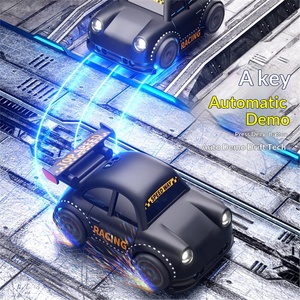 Nuova <span class=keywords><strong>Auto</strong></span> Giocattolo Elettrica RC da Interno ad Alta Velocità in Plastica, Mini Smart con Funzione Seguimi e Telecomando, per Giovani - Product Image 2