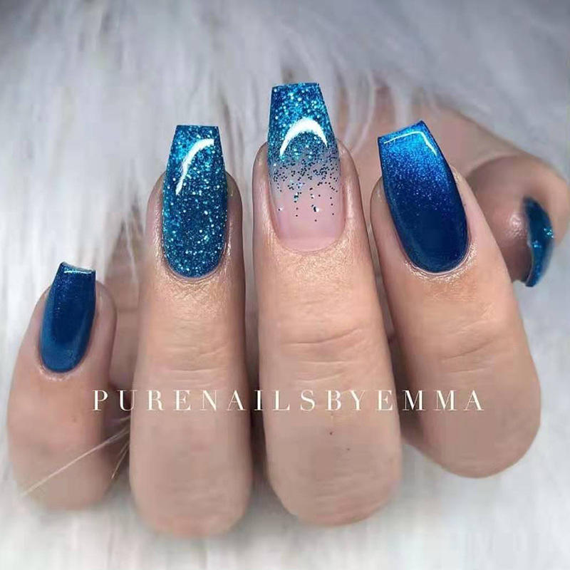 W1 blue star powder-glue