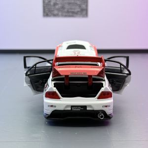Voitures miniatures moulées sous pression 1:32 revêtement classique EVO 9TH avec portes de retrait son et lumière ouvertes <span class=keywords><strong>super</strong></span> voiture décorer jouets modèles d'ornement - Product Image 6