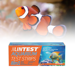 Bandelettes de test d'ammoniac pour <span class=keywords><strong>aquarium</strong></span> 8-en-1 Test d'eau rapide et précis pour réservoirs d'eau douce et d'eau salée pH, carbonate, alcalinité - Product Image 4