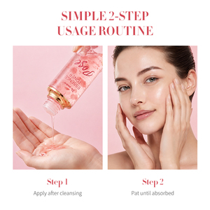 Produits de soin coréens en gros OEM, tonique hydratant pour le visage, hydratation intense, éclaircissement de la peau, à base de pétales de rose. - Product Image 6
