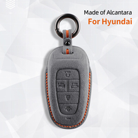 Pour Hyundai Sonata Elantra Tucson Style J 5 boutons Coque de protection de clé de voiture Porte-clés Agent de dropshipping privé