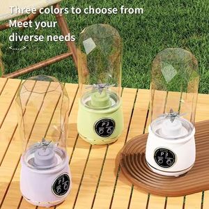 Low Moq 550ml Portable Electric Fruit Juicer Home USB Rechargeable Smoothie Maker Blenders <b>Machine</b> Sports Bottle <b>Juicing</b> Cup - Product Image 4