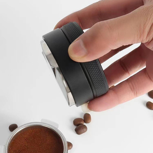 Nivelador de <span class=keywords><strong>Café</strong></span>, Herramienta de Distribución de Espresso, Grosor Ajustable, Acero Inoxidable, Equipo de Preparación de Barista, Compatible con Portafiltro - Product Image 2
