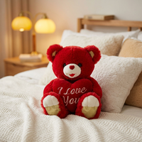 AM-GCB03 Ammy 20/30/50/80cm Ours en peluche doux, poupée ours, poupée bébé, cadeau de Saint-Valentin, jouet de grande taille pour filles