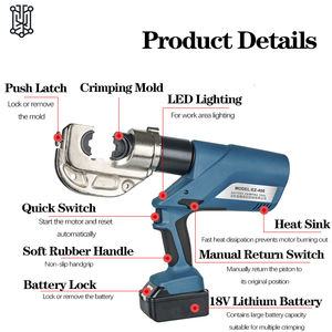 E-105c Dia 105mm plage de <span class=keywords><strong>coupe</strong></span> <span class=keywords><strong>coupe</strong></span>-câble <span class=keywords><strong>hydraulique</strong></span> électrique 18V haute qualité batterie puissance <span class=keywords><strong>pince</strong></span> électro <span class=keywords><strong>hydraulique</strong></span> - Product Image 6