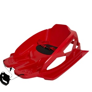 Kids <b>Snow</b> <b>Sled</b> With Seat For Toddlers Under 3 Years Old Durable Plastic Winter Outdoor Toy Red Color - Product Image 5