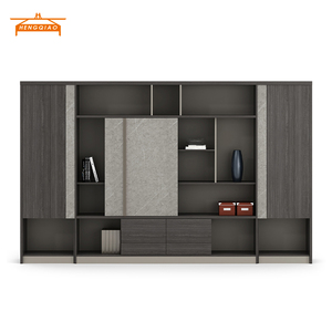 Muebles de oficina Foshan Gabinete de madera Lujo Moderno Hogar Oficina Archivo Armario Librería Oficina Gabinete de llenado - Product Image 3