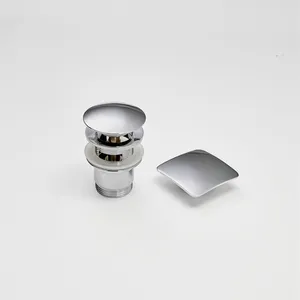 Factory Direct Supplier 1 1/4" Clic-Clac Wash Basin Drain Filter For Effective Filtration brass pop up