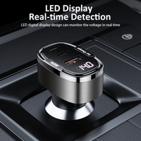Adaptateur de chargeur de voiture USB C 140W, chargeur USB pour allume-cigare, charge rapide PD/QC 3.0, chargeur de téléphone de voiture USBC pour smartphones