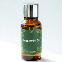 Huile Essentielle d'Aromathérapie de Menthe Poivrée Pure (Mentha Piperita) Distillée Fraîchement, Naturelle et de Qualité Supérieure en Gros