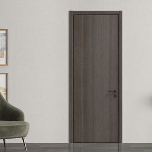 Portes intérieures modernes en bois massif <span class=keywords><strong>Duret</strong></span>, surface finie, imperméables, taille personnalisable, garantie de 2 ans, solution complète pour la chambre - Product Image 1