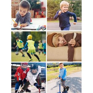 FOXA Thermal Underwear Set Boys Long Johns Base Layer Moisture Wicking <b>Ski</b> Snow Wear - Product Image 2