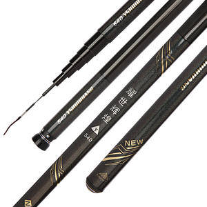 Canne à pêche à la ligne en soie inversée haute teneur en carbone 5m ultra légère ultra rigide pour la pêche en rivière, taille standard, cible poissons d'eau douce - Product Image 1