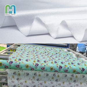 Tissu Spandex à haute brillance Stretch 4 voies Dazzle 200 Tissu de sublimation blanc en tricot de nylon à faible élasticité pour maillots nfl - Product Image 4