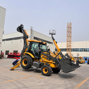 Brazo de Cargador Tipo JCB, Pluma de Excavadora Tipo CAT, Cargador de Ruedas Cummins de 75 kW, Cargador 4x4 de Deslizamiento y Orugas con Alta Movilidad - Product Image 1